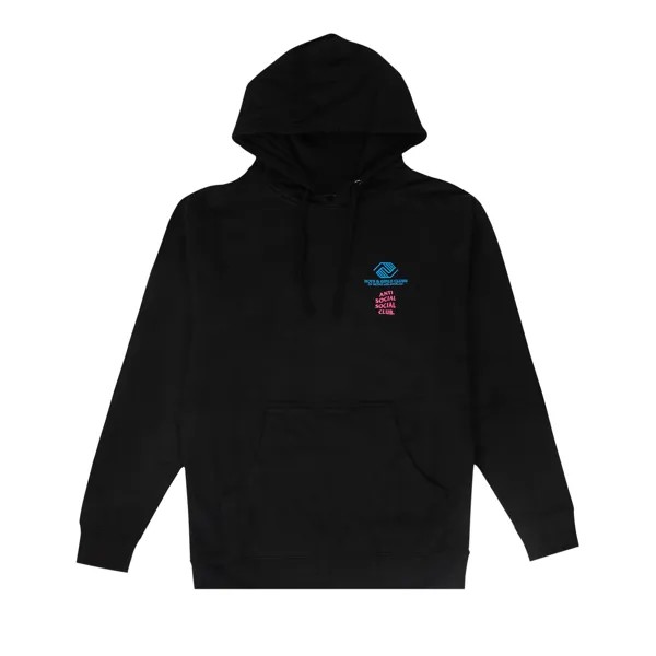 Толстовка с капюшоном и логотипом Anti Social Social Club x BGCMLA, цвет Черный