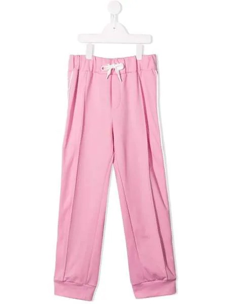 Fendi Kids спортивные брюки с окантовкой