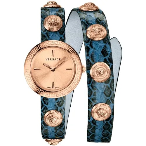 Наручные часы Versace Часы наручные Versace VERF00418, синий, розовый