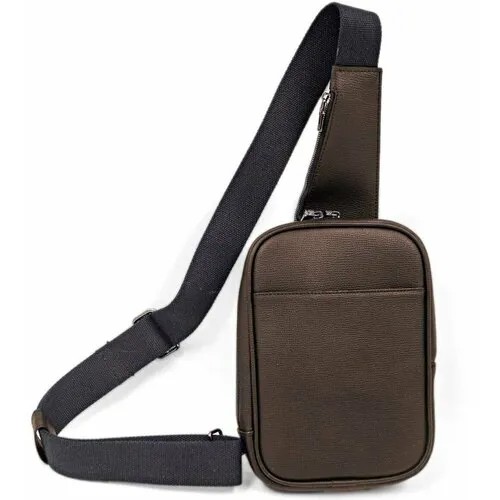 Рюкзак  планшет J. Audmorr JAMBP004, фактура гладкая, коричневый