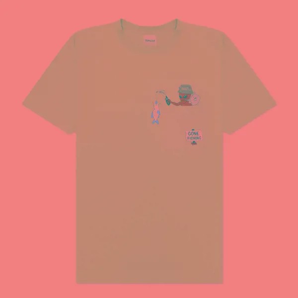 Мужская футболка Ripndip Gone Fishing Pocket