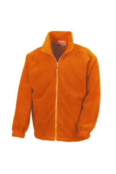 Активная флисовая куртка с полной молнией и защитой от скатывания Result, оранжевый