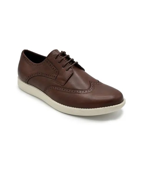 Мужские оксфорды ardon wingtip Aston Marc, коричневый