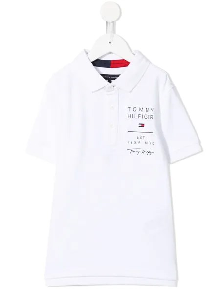 Tommy Hilfiger Junior рубашка поло с логотипом