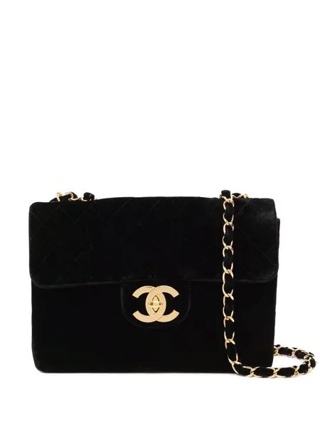 Chanel Pre-Owned сумка на плечо Jumbo Classic Flap 1995-го года