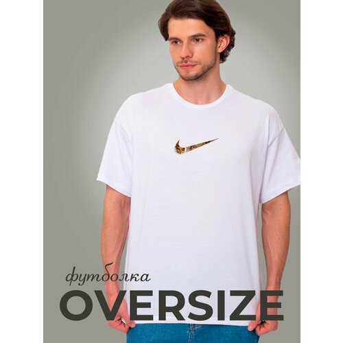 Футболка Retro Nike/16, 1 шт., размер 50, белый