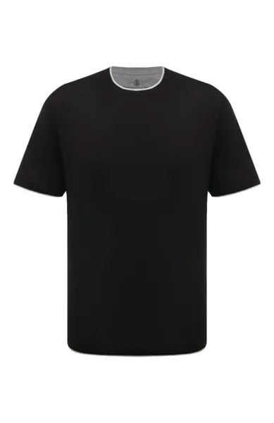 Хлопковая футболка Brunello Cucinelli