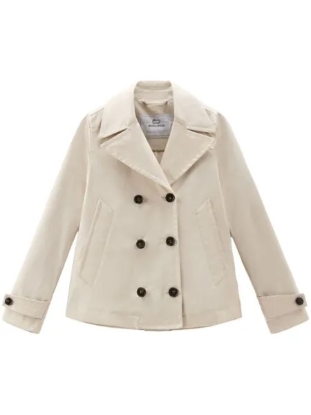 Woolrich двубортный пиджак Havice, нейтральный цвет
