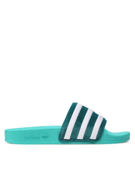 Тапочки Adidas, зеленый