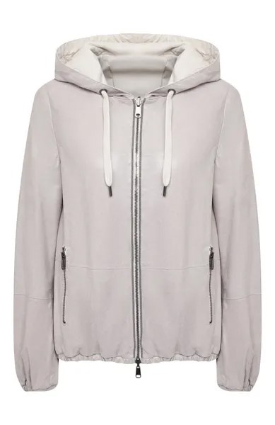 Кожаная куртка Brunello Cucinelli
