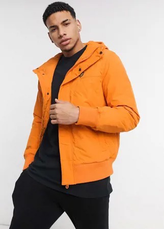 Бомбер из плотной ткани Lyle & Scott-Оранжевый цвет