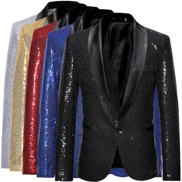 Модные мужские куртки и пальто KTV для ночного клуба черный красный серебристый золотой синий мужской костюм пиджак для свадебной вечеринки ...
