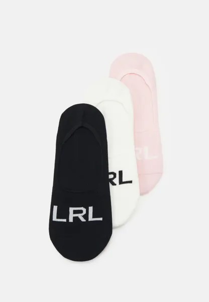 Носки до щиколотки LINER NO SHOW 3 PACK Lauren Ralph Lauren, розовый