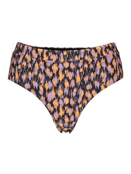 Плавки бикини LASCANA, цвет schwarz/orange/flieder