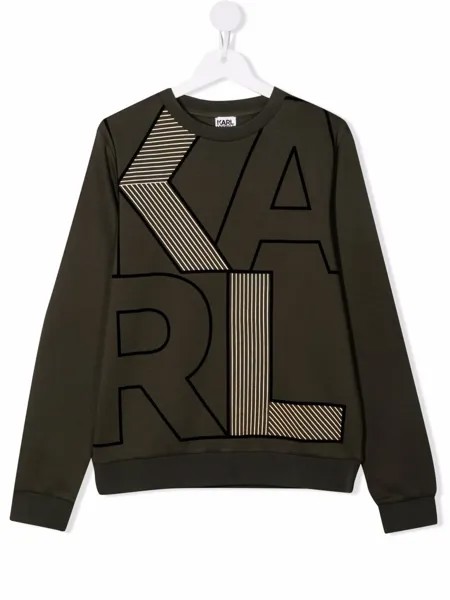 Karl Lagerfeld Kids толстовка с логотипом
