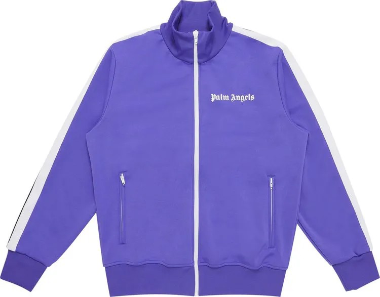 Куртка Palm Angels Classic Track Jacket 'Purple/White', фиолетовый