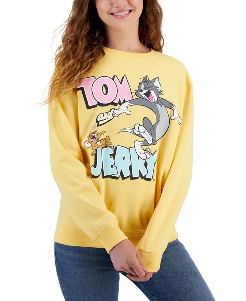 Толстовка с круглым вырезом Tom And Jerry для юниоров Love Tribe, золотой