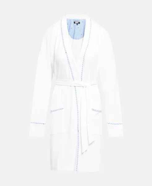 Банный халат DKNY, белый