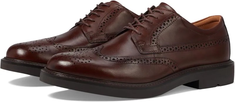 Оксфорды London Wing Tip Oxford ECCO, цвет Cognac