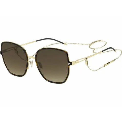 Солнцезащитные очки BOSS, коричневый
