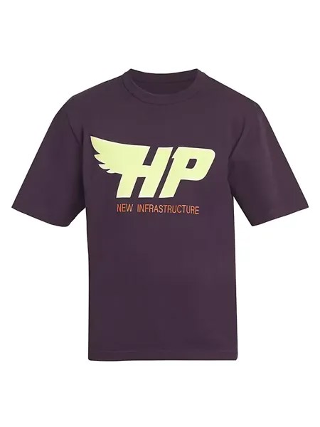 Футболка HP Fly с круглым вырезом Heron Preston, фиолетовый