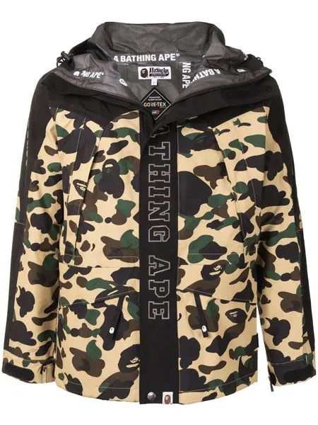 A BATHING APE® куртка 1st Camo с капюшоном