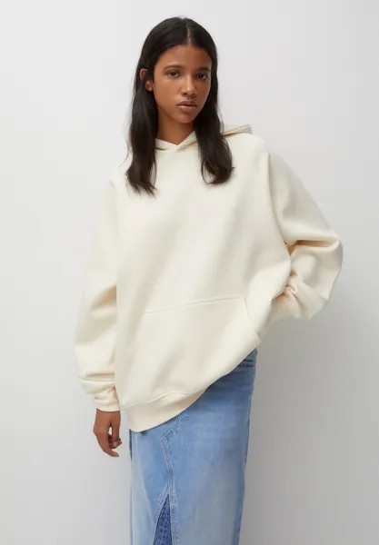Худи Basic Oversize PULL&BEAR, белый