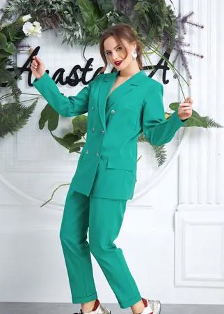 Костюм Anastasia-580 В цвете: Зеленый; Размеры: 50,52,48,54