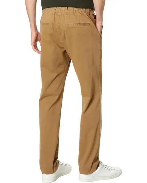 Брюки Vince Sueded Twill Garment Dye Pants, цвет Washed Dark Taupe Sand