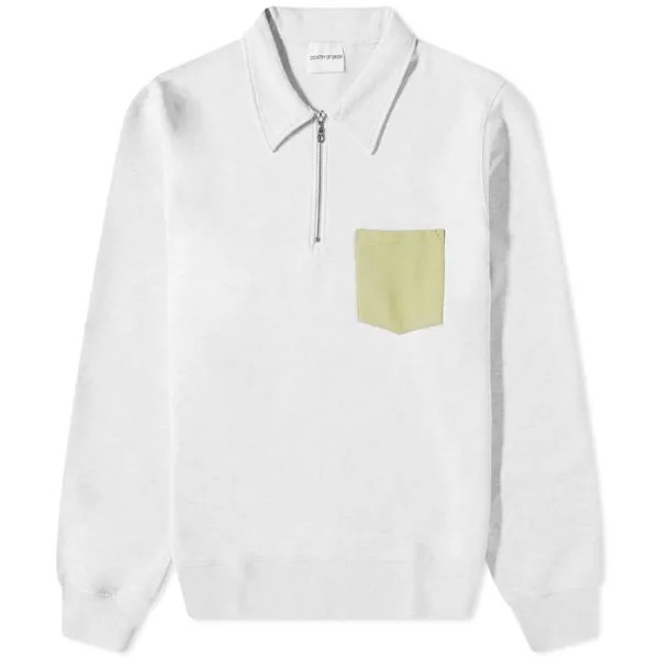 Толстовка Country of Origin Quarter-Zip Pocket Sweatshirt