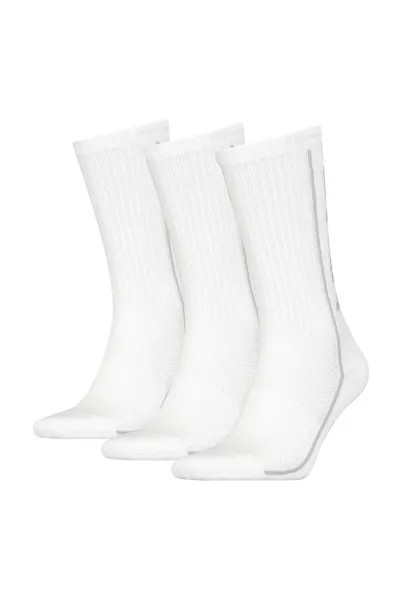 Длинные носки в рубчик — 3 пары Head, белый