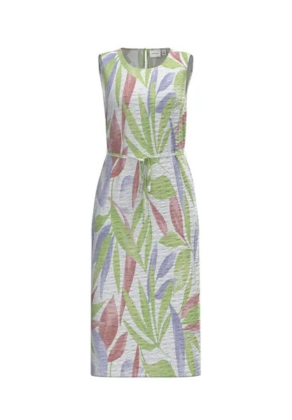 Платье Vila Legeres Sommer mit Blumen Design Blusen Dress VIPAPER, белый