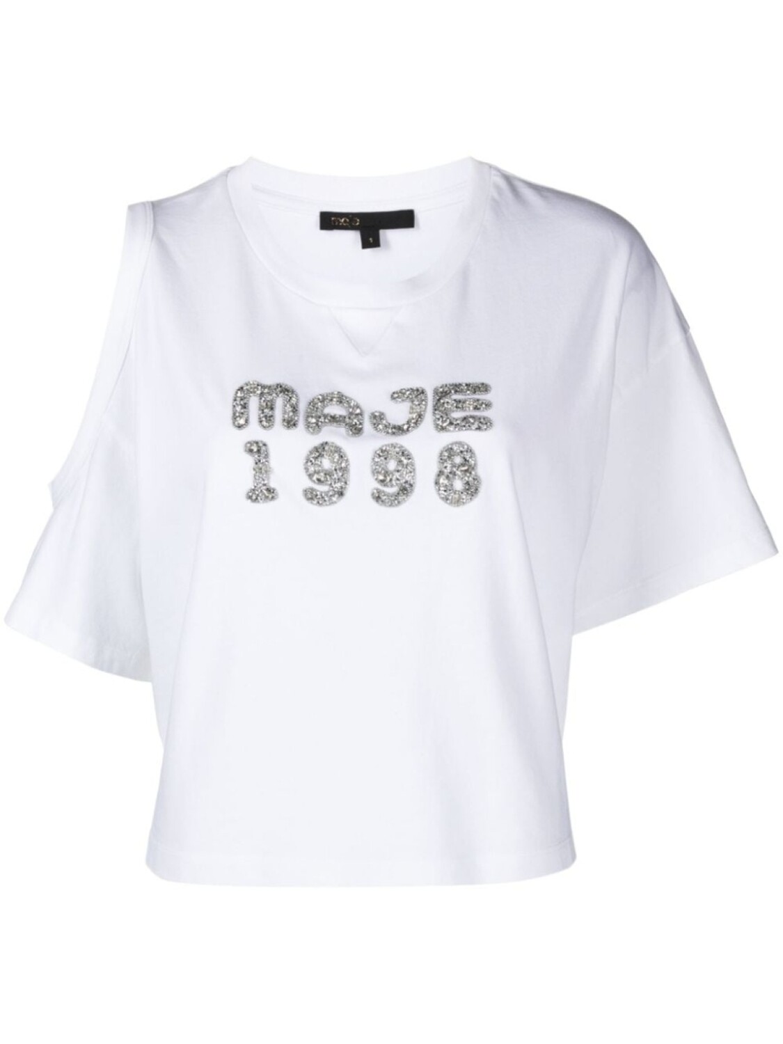 Maje футболка Maje 1998, белый