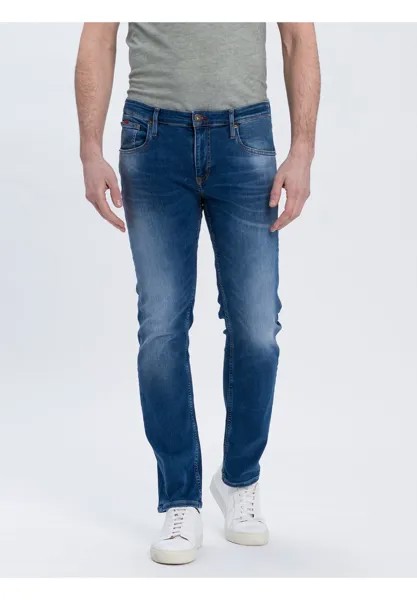 Джинсы Slim Fit DAMIEN Cross Jeans, цвет deep-mid-blue