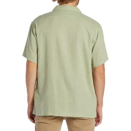 Рубашка с короткими рукавами Sundays Vacay мужская Billabong, цвет Light Sage