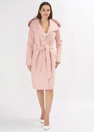Пальто женское MTFORCE 42116 розовое 46 RU