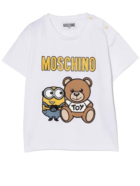 Moschino Kids футболка из коллаборации с Minions