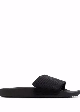 Rick Owens DRKSHDW шлепанцы из канваса на липучках
