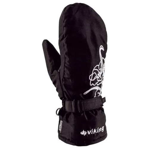 Варежки Viking Mallow Mitten Att, черный
