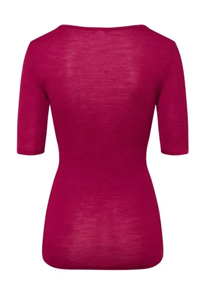 V-Рубашка Шерстяное Кружево HANRO, цвет Intense Garnet Damen