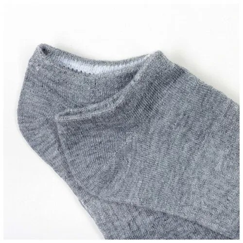Носки  для мальчиков, размер 20-22, серый