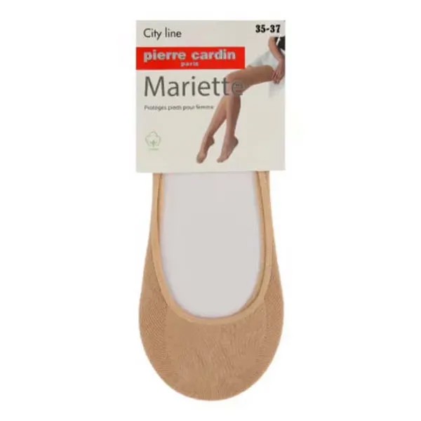Следки женские Pierre Cardin бежевые 2