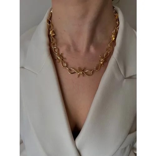 Цепь, длина 48 см, золотой