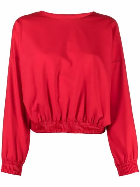Styland elasticated-waist sweatshirt