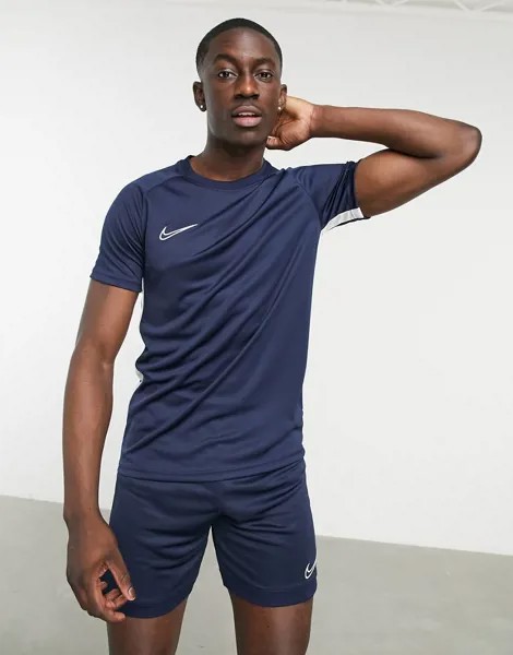 Темно-синяя футболка Nike Football - academy-Темно-синий