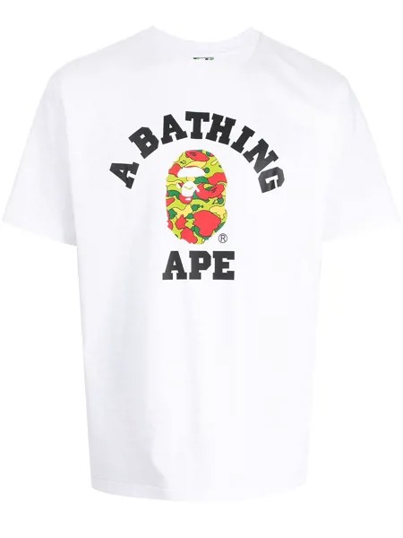 A BATHING APE® футболка с логотипом
