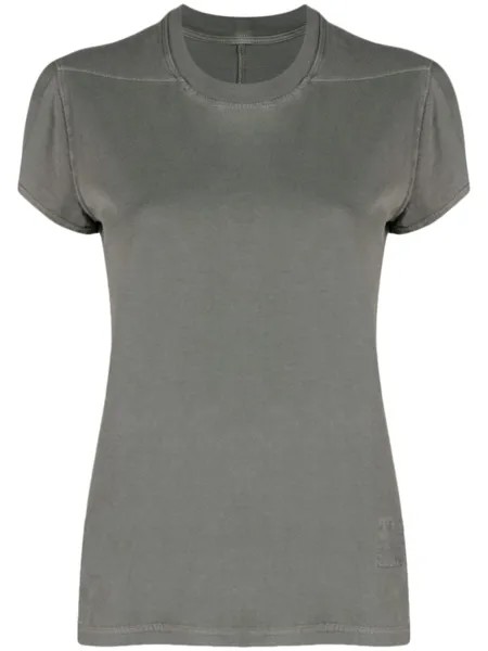 Rick Owens DRKSHDW футболка Small Level из органического хлопка, серый