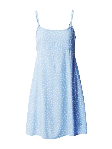 Летнее платье Monki, светло-синий