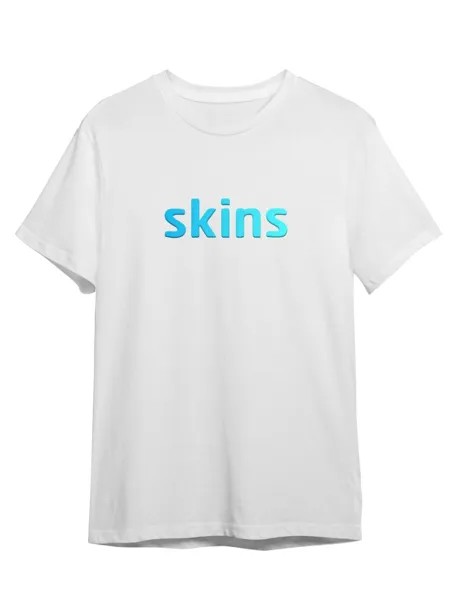 Футболка унисекс СувенирShop Skins/Скинс/Молокососы 1 белая 3XL