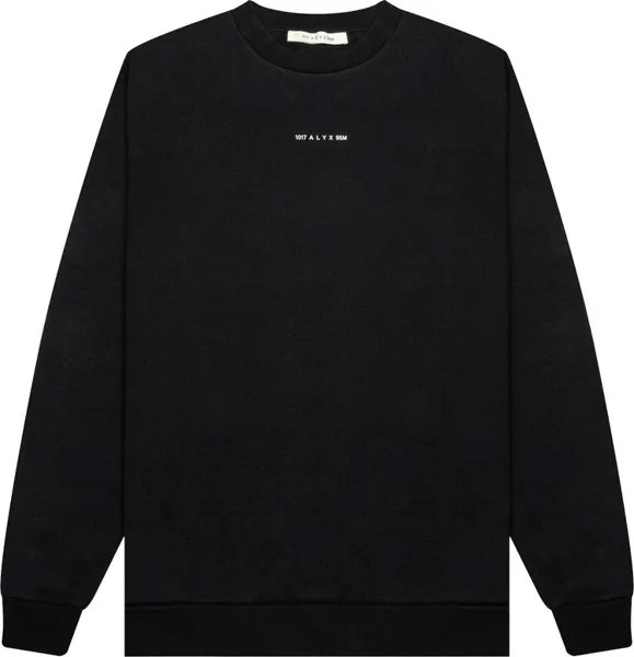 Лонгслив 1017 ALYX 9SM Melt Circle Logo Long-Sleeve Tee 'Black', черный